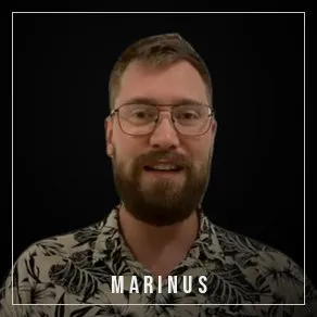 Portret van Marinus, cast